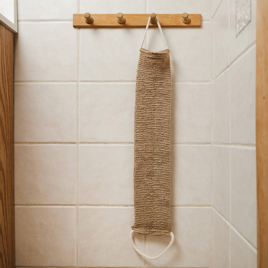 Sisal Linen Back Exfoliating Strap - Echo Market