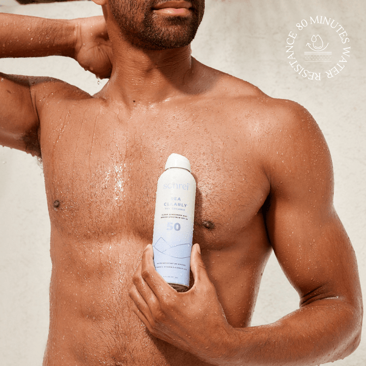 Sonrei Sea Clearly Organic Clear Sunscreen Mist SPF 50 - Echo Market