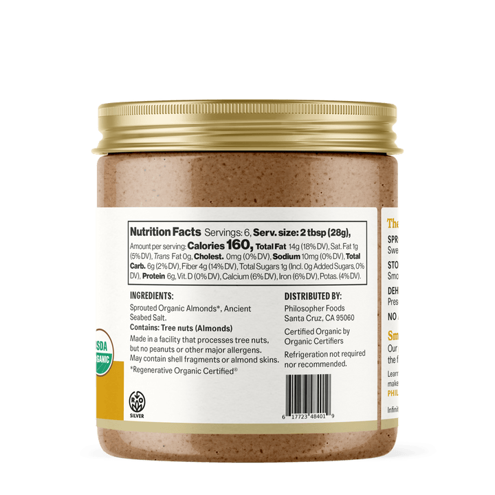 Sprouted Almond Butter - Echo Market
