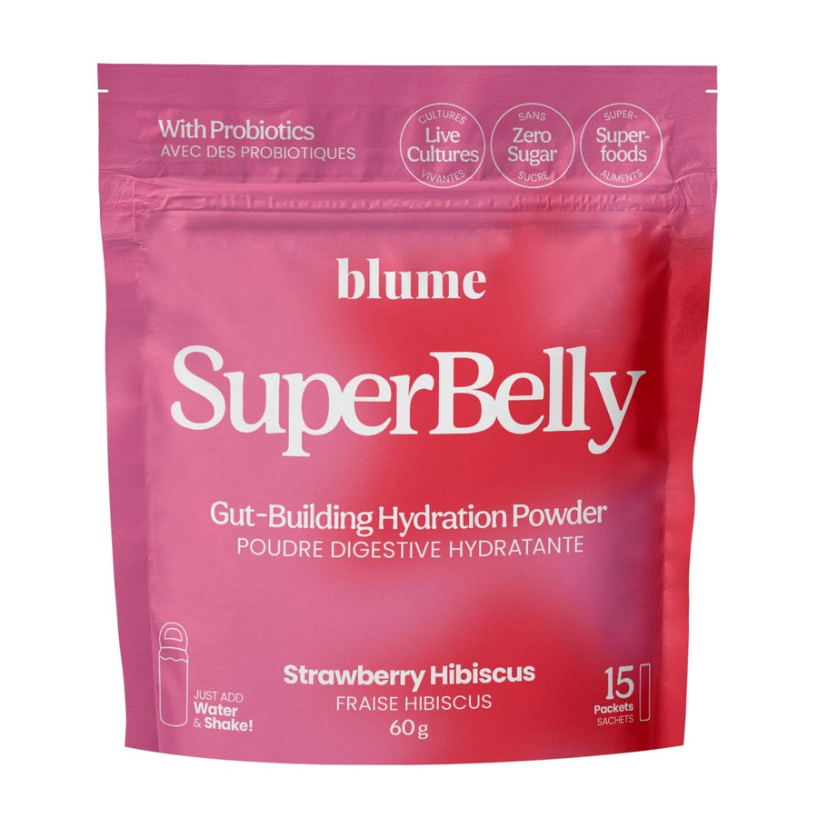 SuperBelly Hydration & Gut Mix | Strawberry Hibiscus - Echo Market