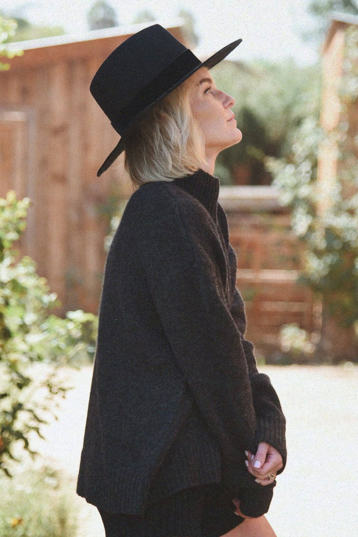 The Cashmere Carmel Sweater - Echo Market