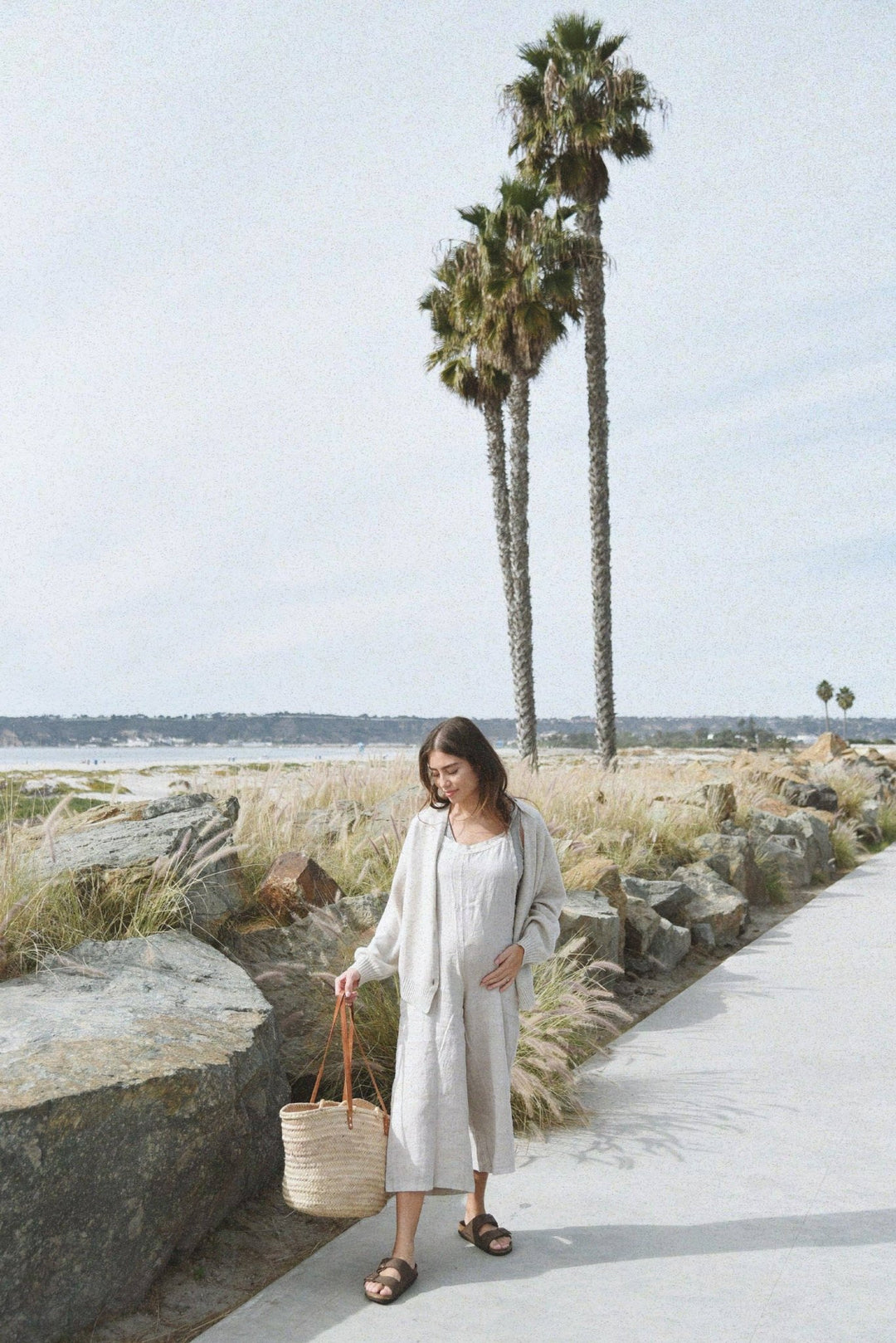 The Cashmere Yaya Cardigan | Moon - Echo Market