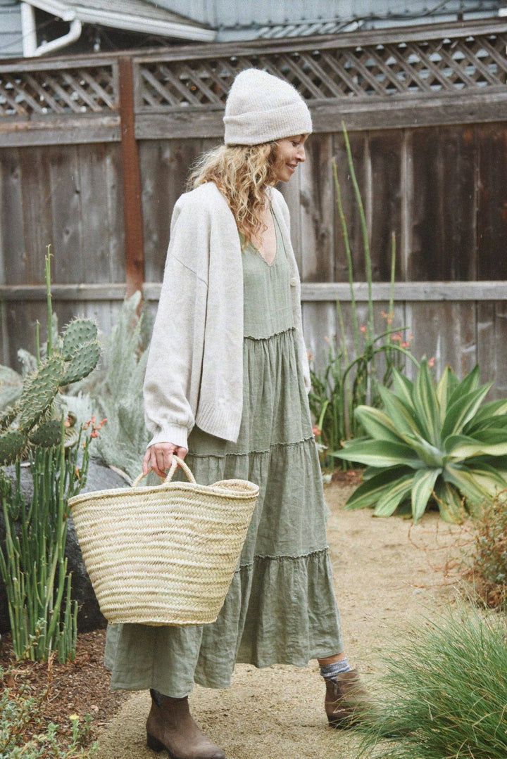 The Cashmere Yaya Cardigan | Moon - Echo Market