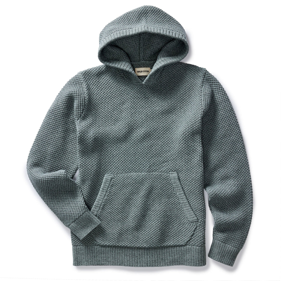 The Crawford Sweater Hoodie | Deep Sea Twist - Echo Market