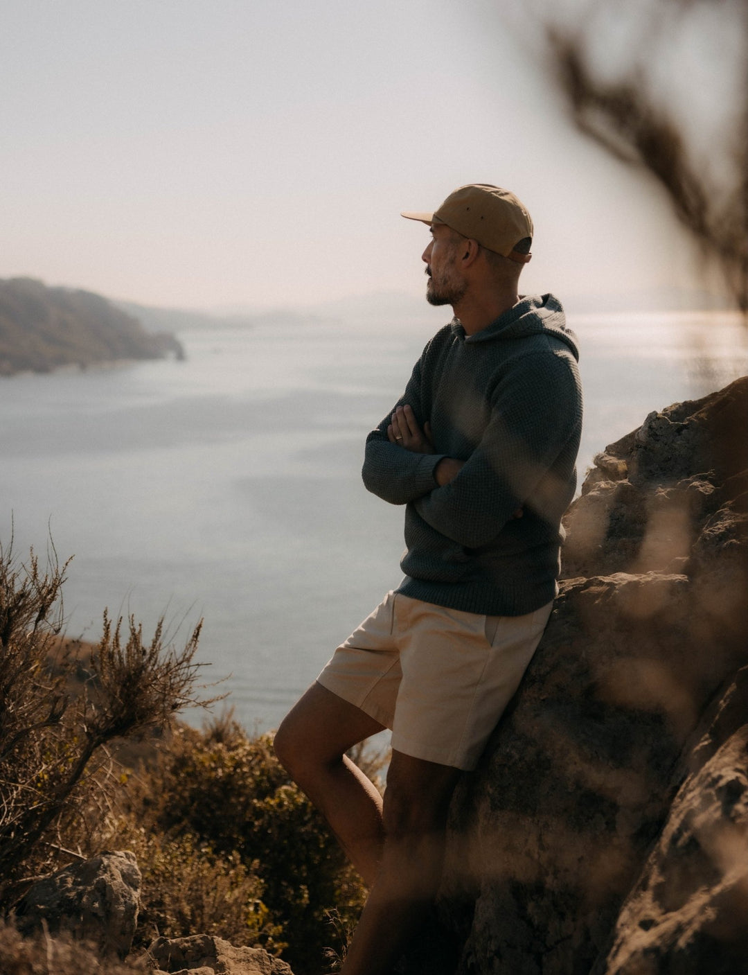 The Crawford Sweater Hoodie | Deep Sea Twist - Echo Market