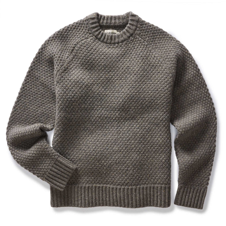 The Fisherman Sweater | Taupe Merino - Echo Market