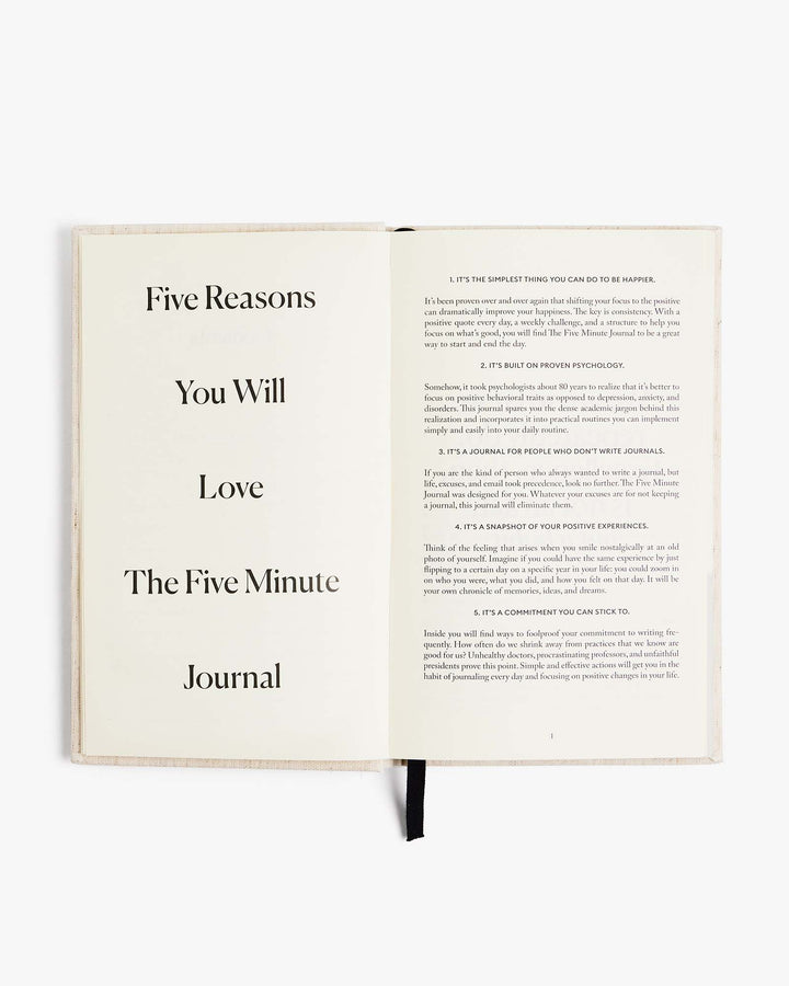 The Five Minute Journal | Ditsy Rose - Echo Market