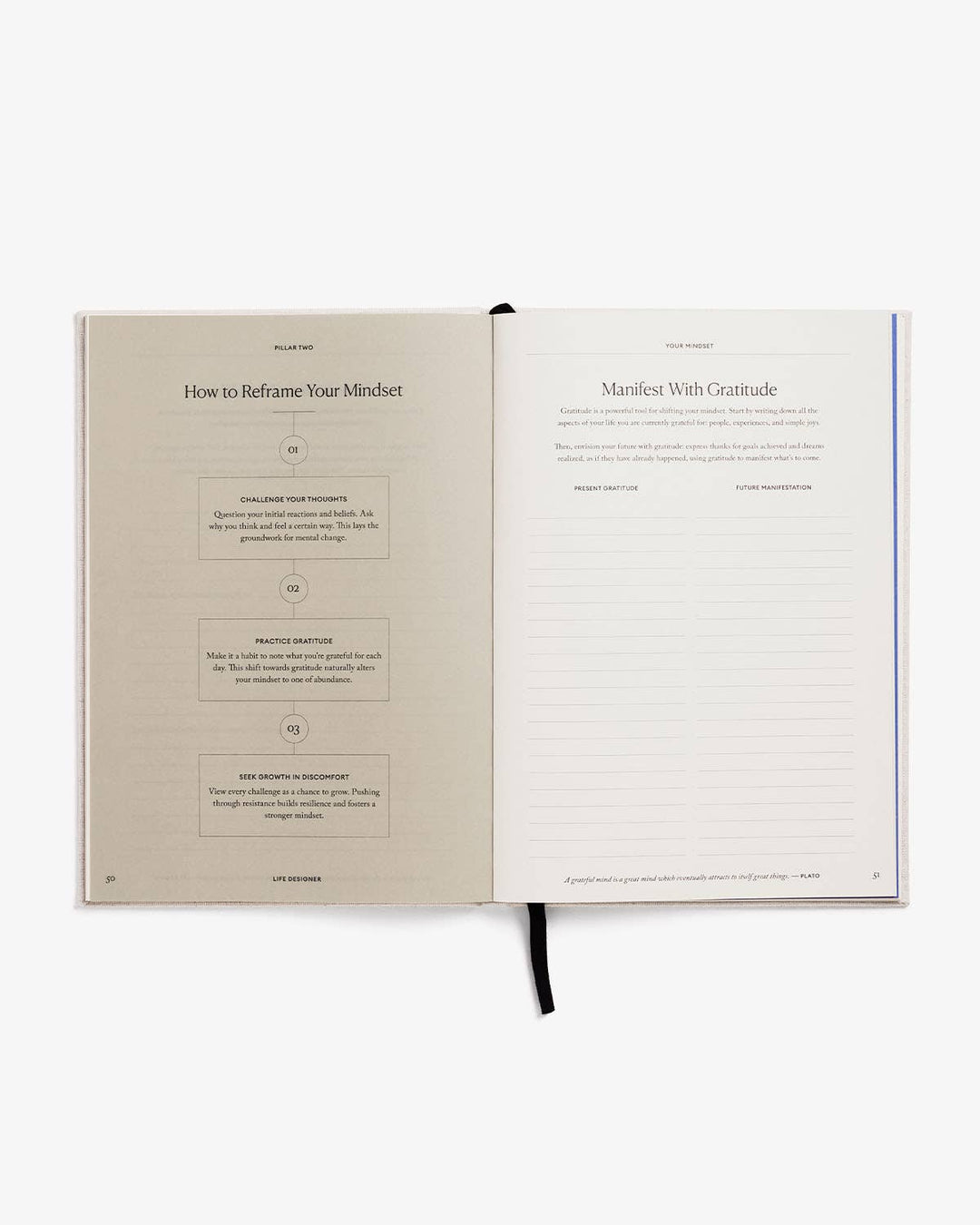 The Life Designer Journal | 100+ Prompts for Self - Growth - Echo Market