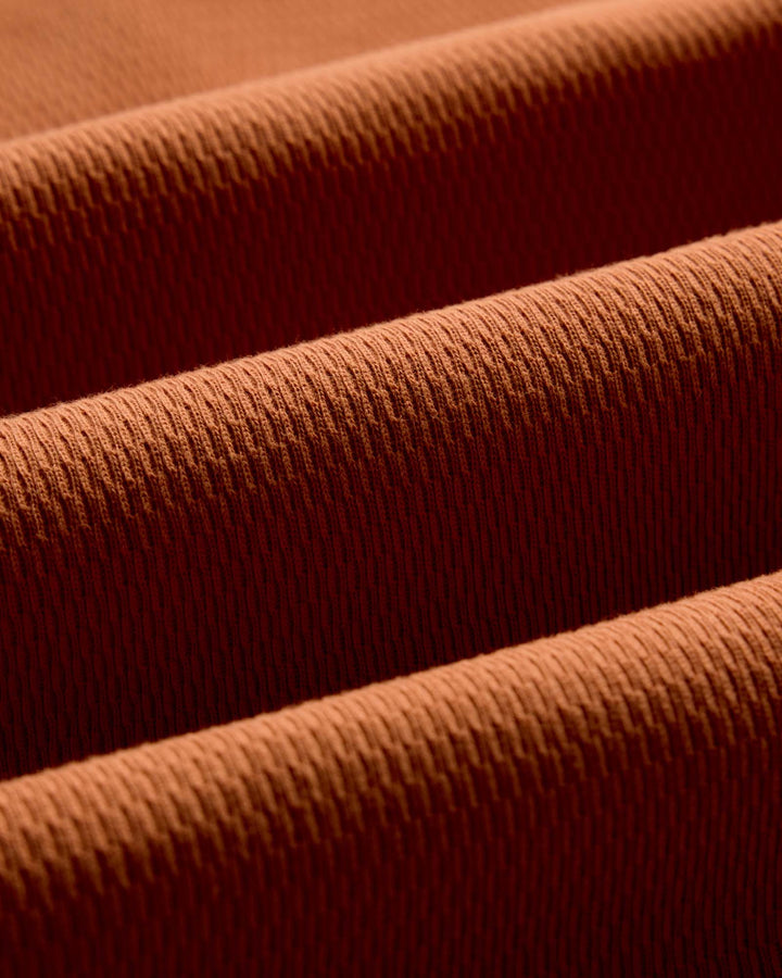 The Organic Cotton Crew | Summit Orange Waffle - Echo Market