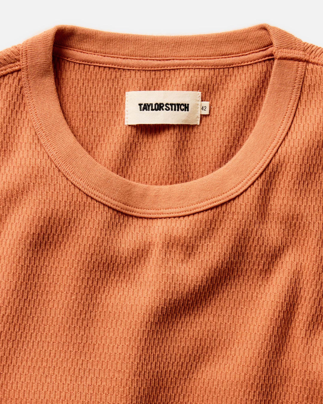 The Organic Cotton Crew | Summit Orange Waffle - Echo Market