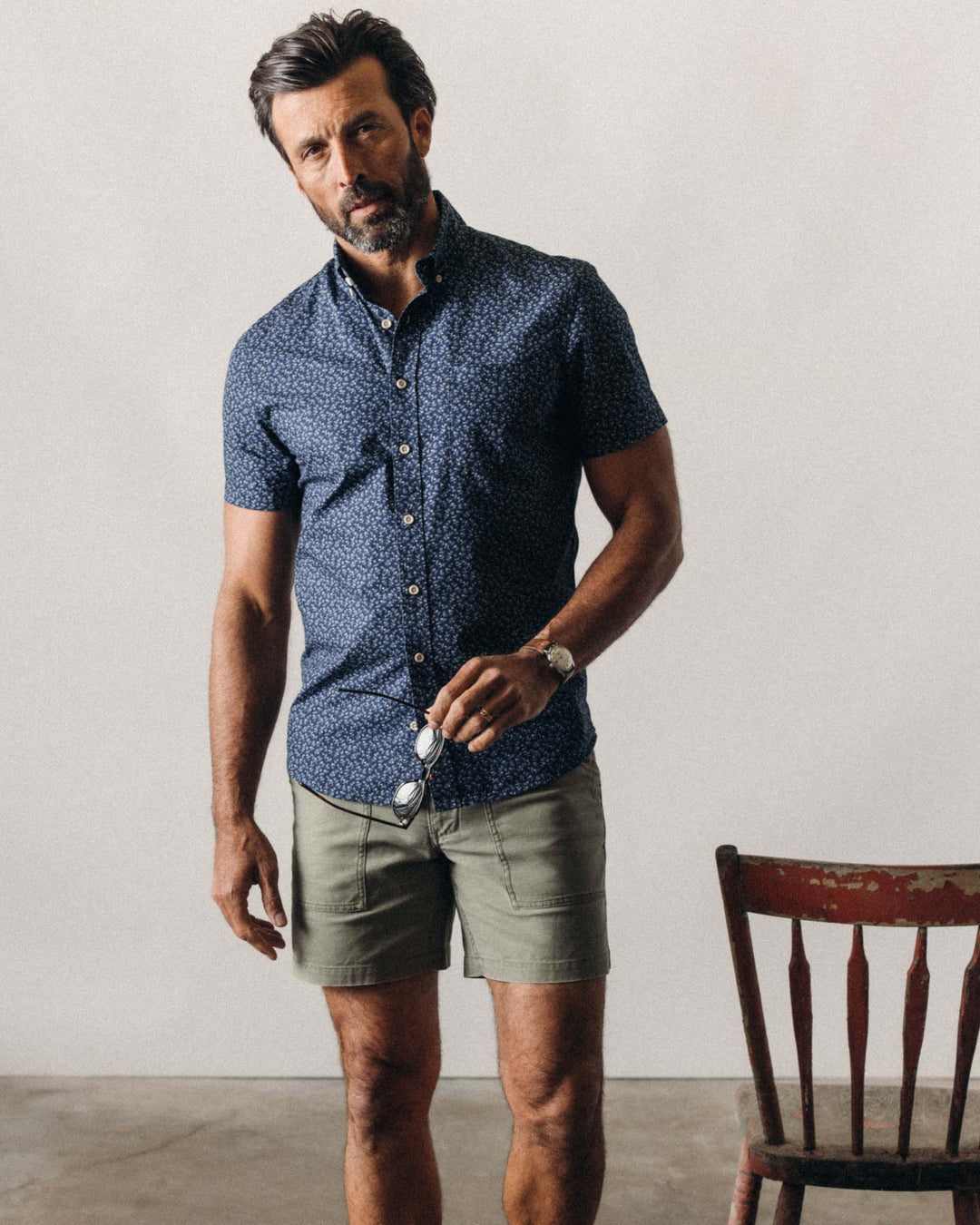 The Short Sleeve Jack | Falling Floral - Echo Market