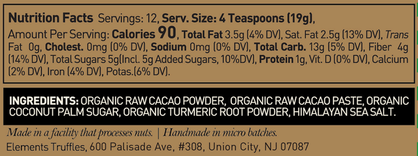 Turmeric Infused Drinking Hot Chocolate | Vegan - Echo Market