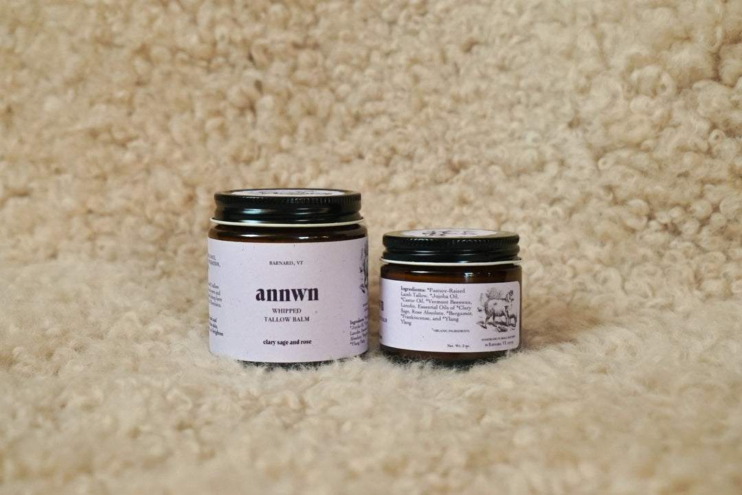 Whipped Tallow Balm | Clary Sage & Rose - Echo Market