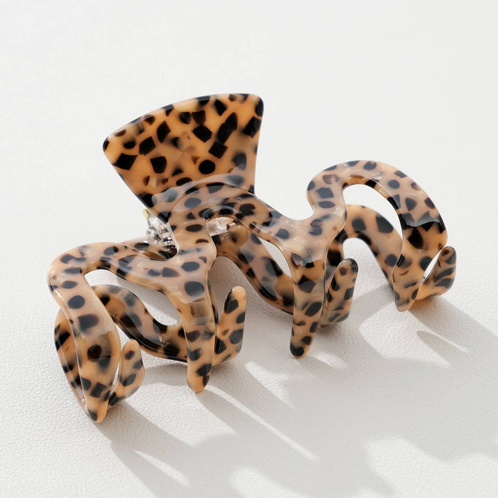 Wild Leopard Large | Assorted Large Claw Clips - Echo Market