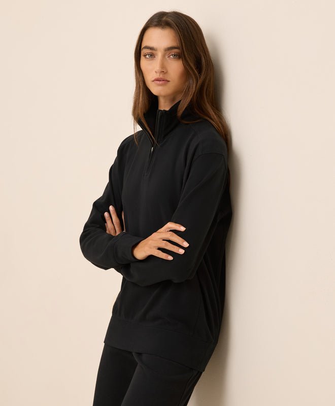 Women's CloudKnit Half Zip - Echo Market