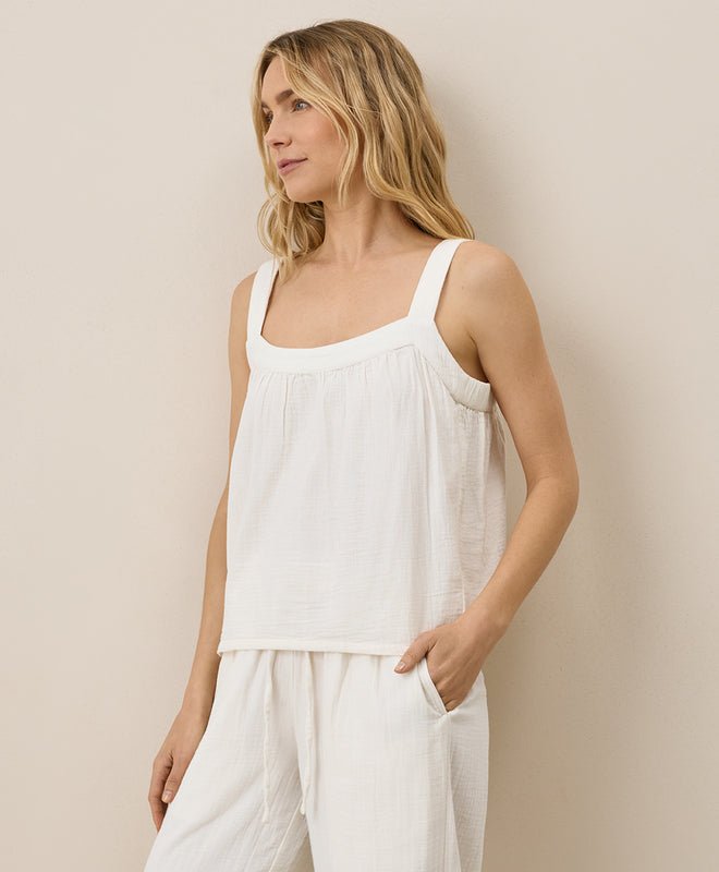 Women's Coastal Double Gauze Breezy Cami - Echo Market