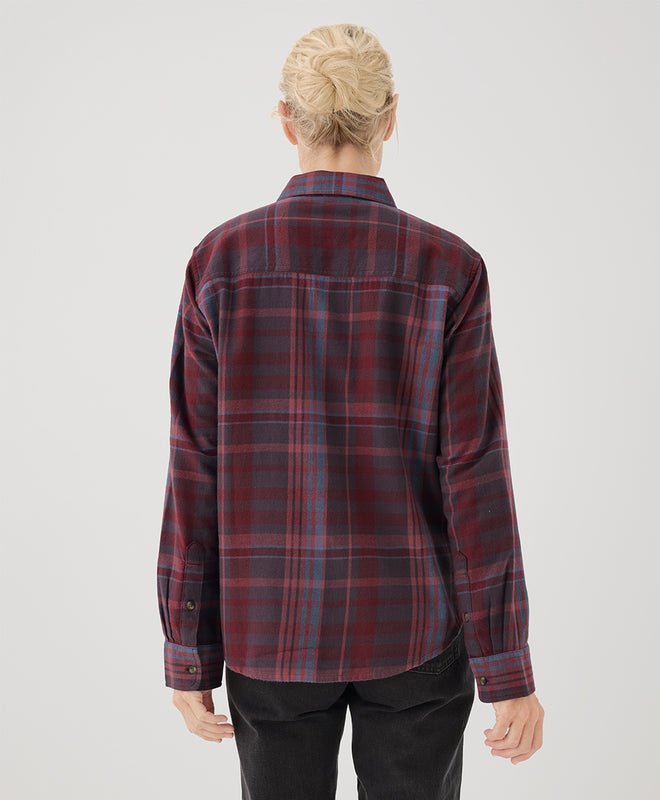 Women's Fireside Flannel Button Up Shirt - Echo Market