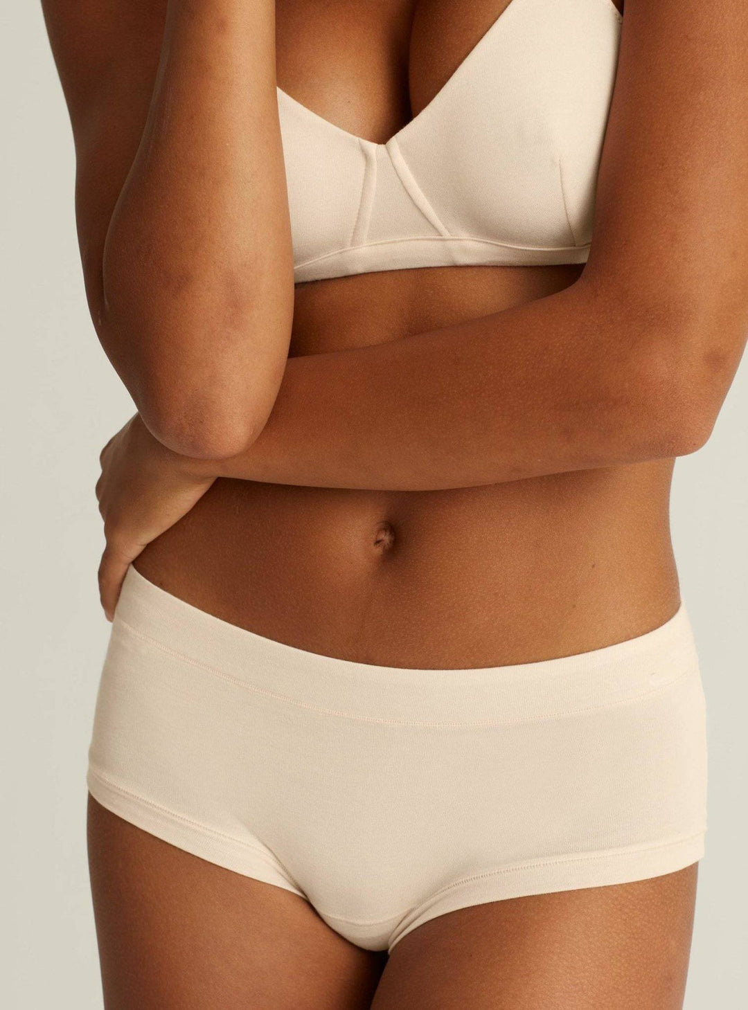 Woron-Brief Base: Modal Mid-Rise Panties - Echo Market