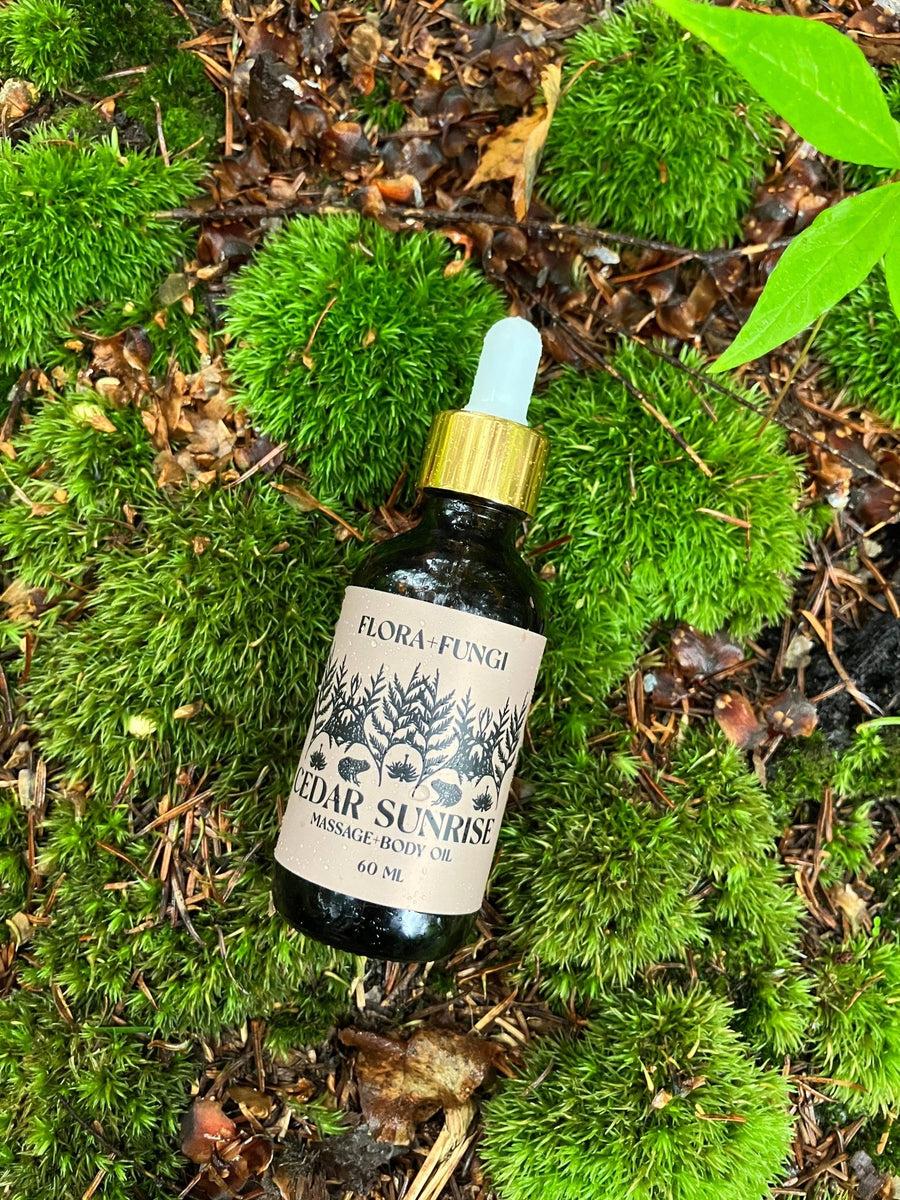 Cedar Sunrise Massage Oil - Echo Market
