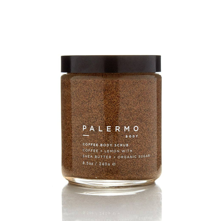 Coffee Body Scrub - Fair-trade Organic Coffee + Lemon - Echo Market