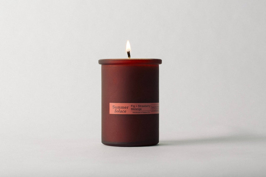 Fig and Strawberry Melange Candle | Regenerative Tallow™ - Echo Market