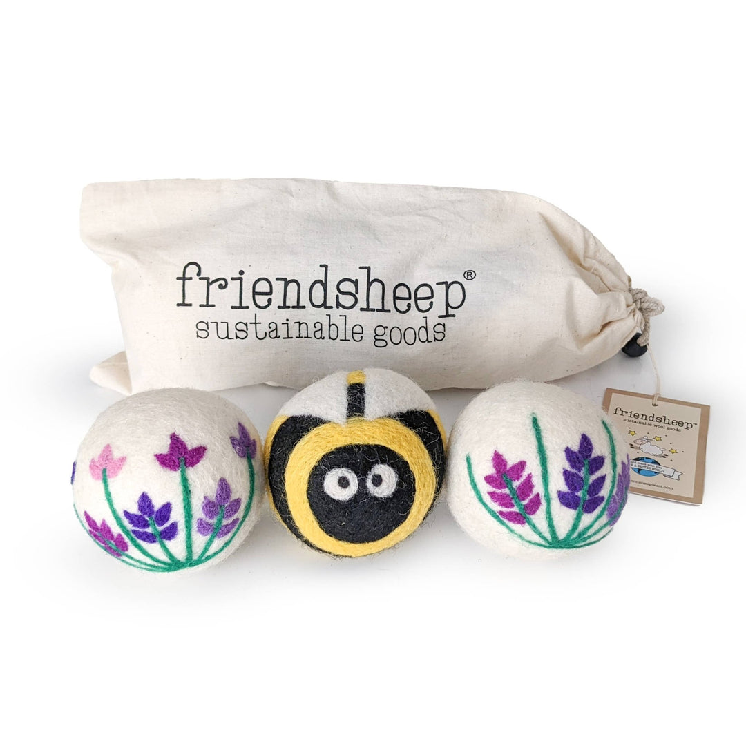 Lavender Fields Eco Dryer Balls | Set of 3 - Echo Market