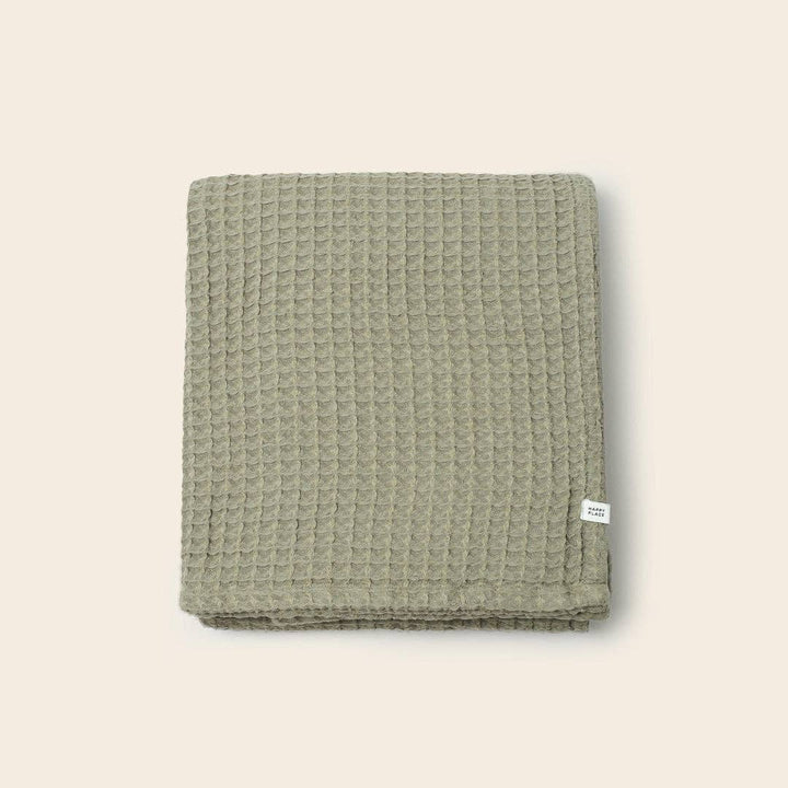 The Weightless Waffle Bed Blanket: King / Cal King / Sage - Echo Market