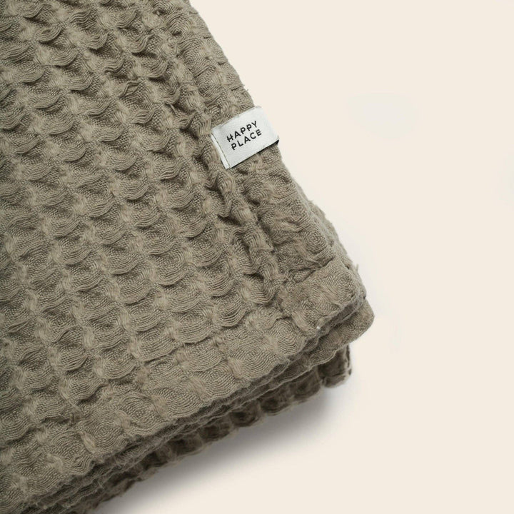 The Weightless Waffle Bed Blanket: King / Cal King / Sage - Echo Market
