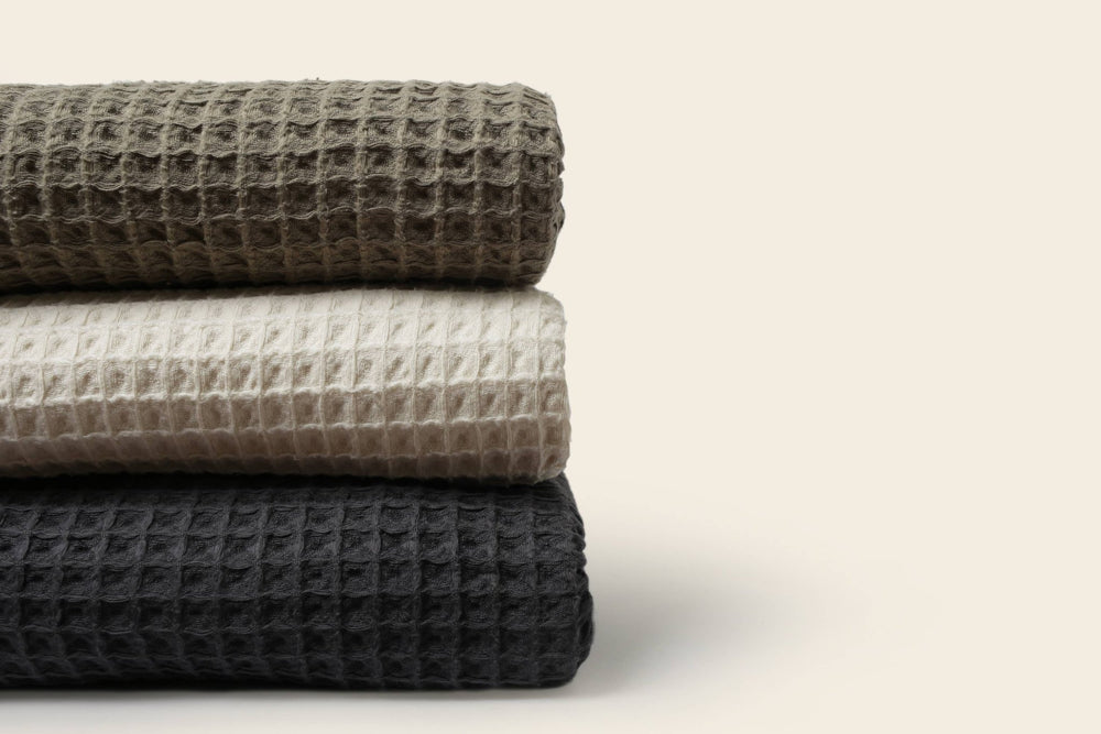 The Weightless Waffle Bed Blanket: King / Cal King / Sage - Echo Market