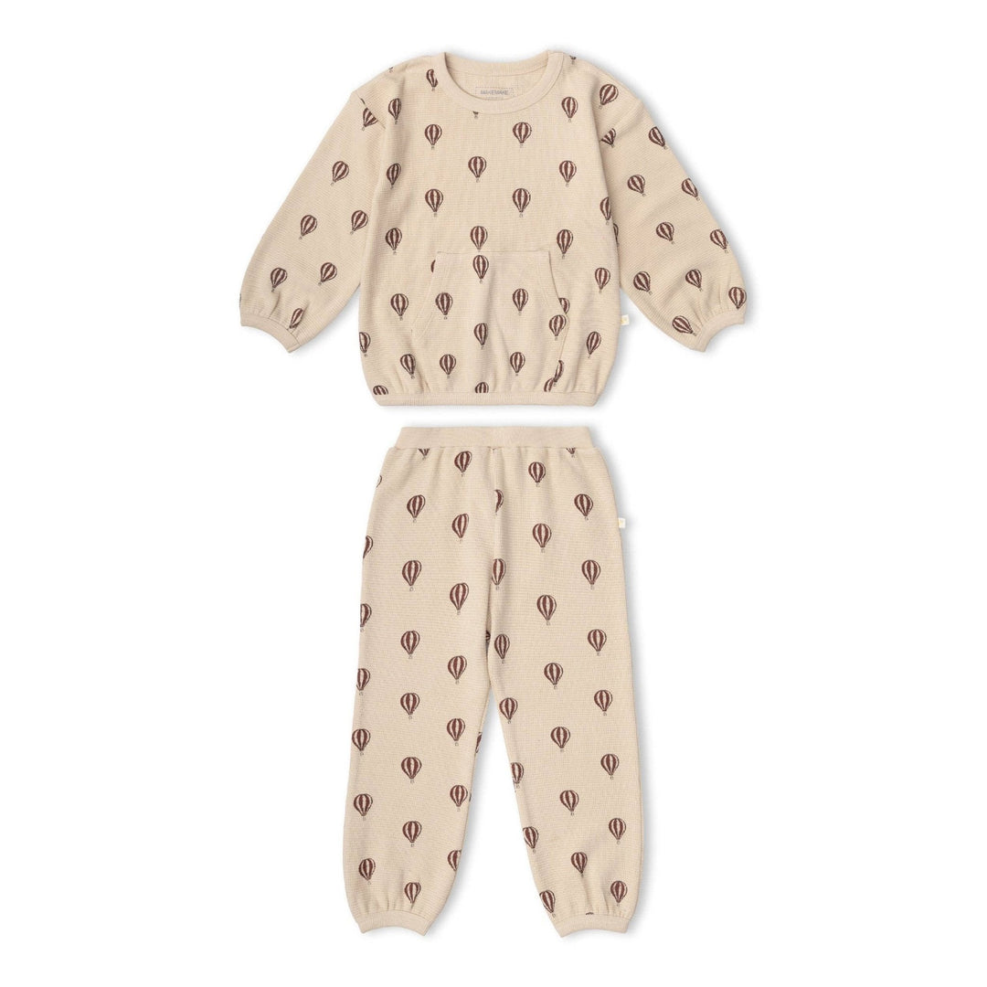 Organic Tee & Pant Slouch Set | Ballon Voyage - Echo Market