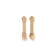 Kid's Bamboo Fork and Spoon