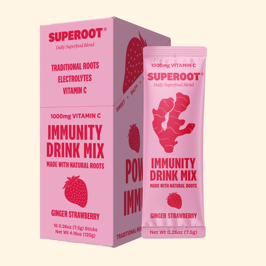 Superoot® Immunity Drink Mix | Ginger Strawberry
