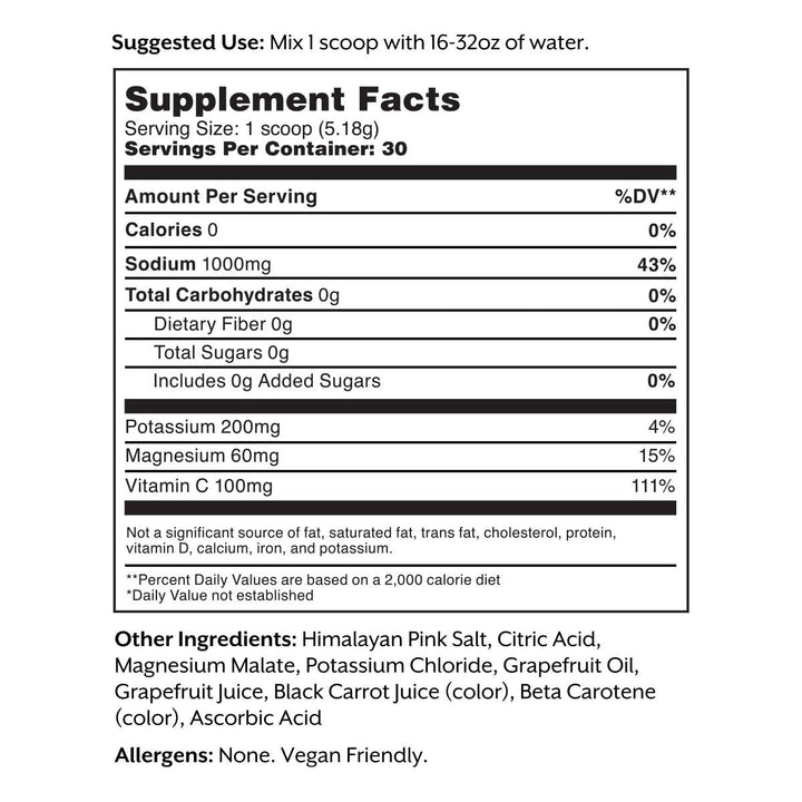 Electrolyte Drink Mix