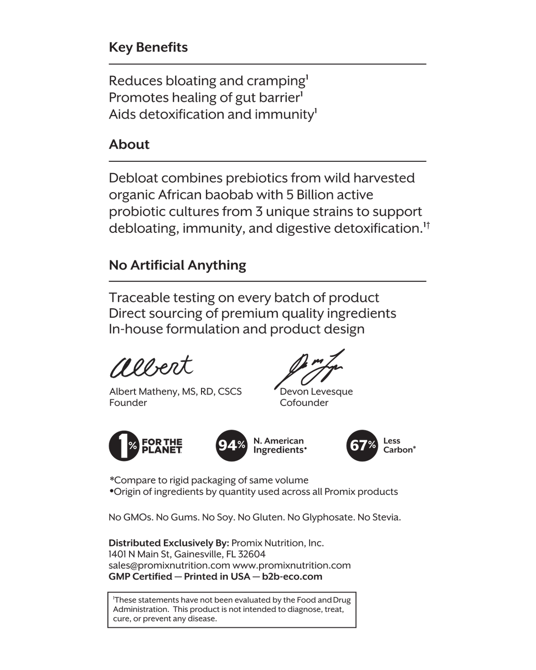 Debloat | Prebiotic + Probiotic | Fresh Watermelon