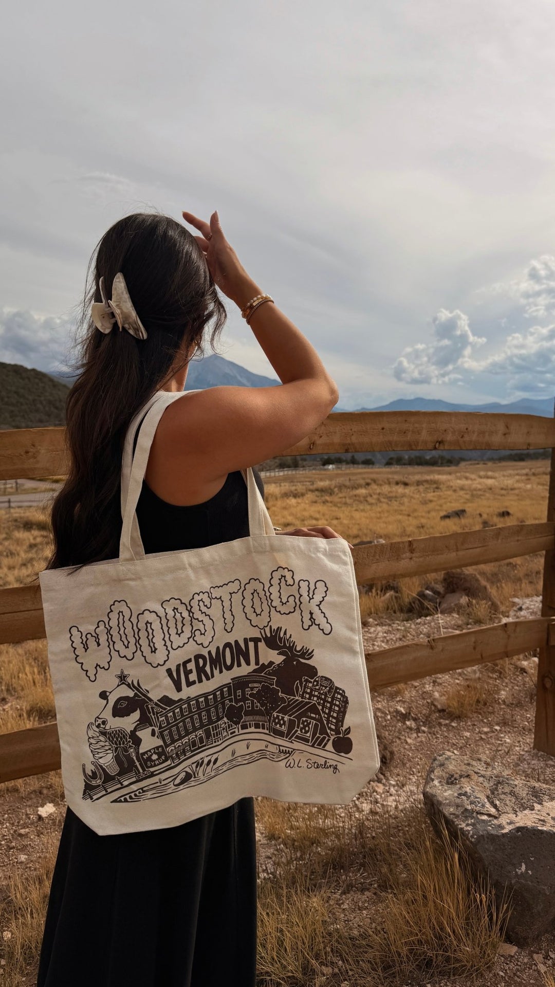2026 Limited Edition Woodstock Organic Cotton Tote - Echo Market