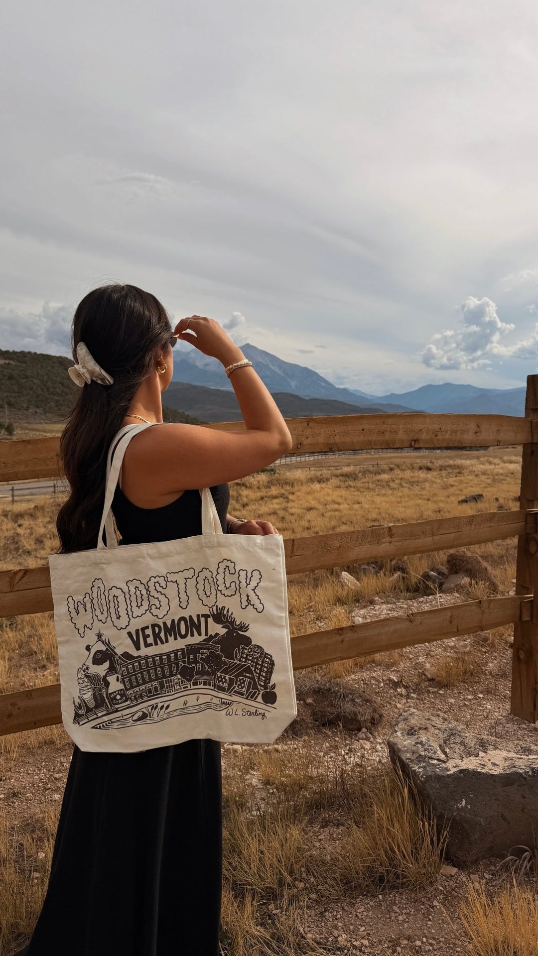 2026 Limited Edition Woodstock Organic Cotton Tote - Echo Market