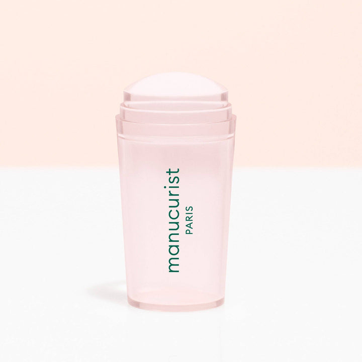 Manucurist Paris nail stamper on a light pink background