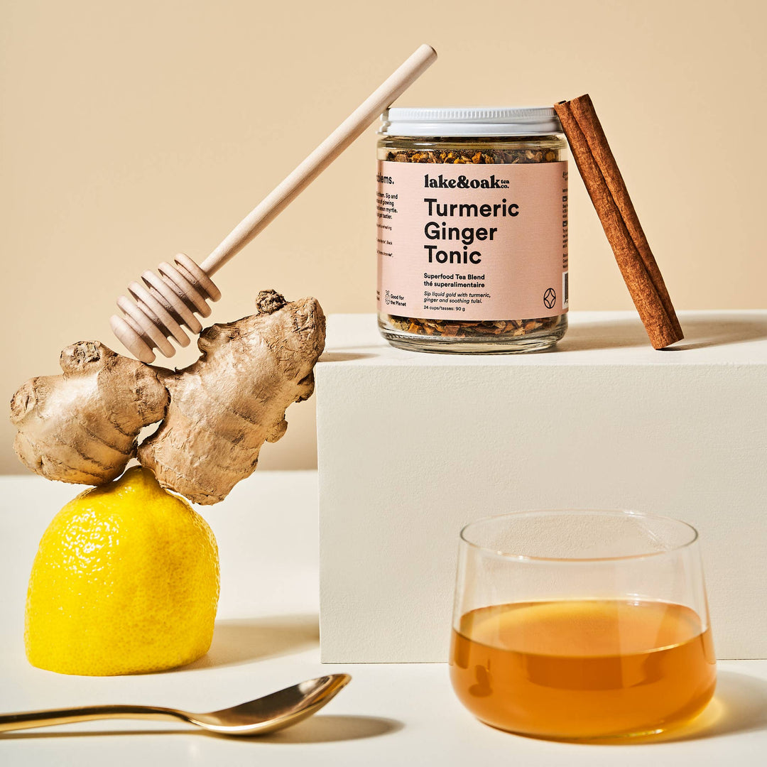 Turmeric Ginger Tonic | Superfood Tea