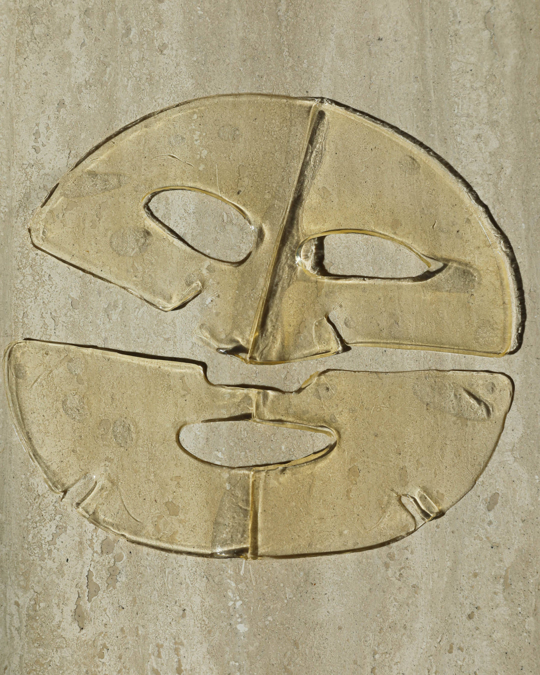 Ametta face mask on stone texture