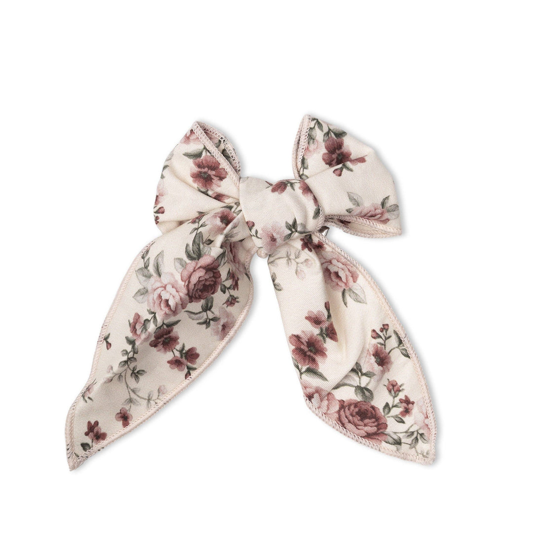 Organic Bow Clip | Wildrose