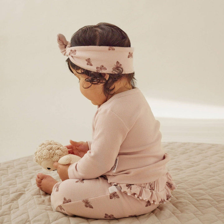 Butterfly Rib Headband | Violet