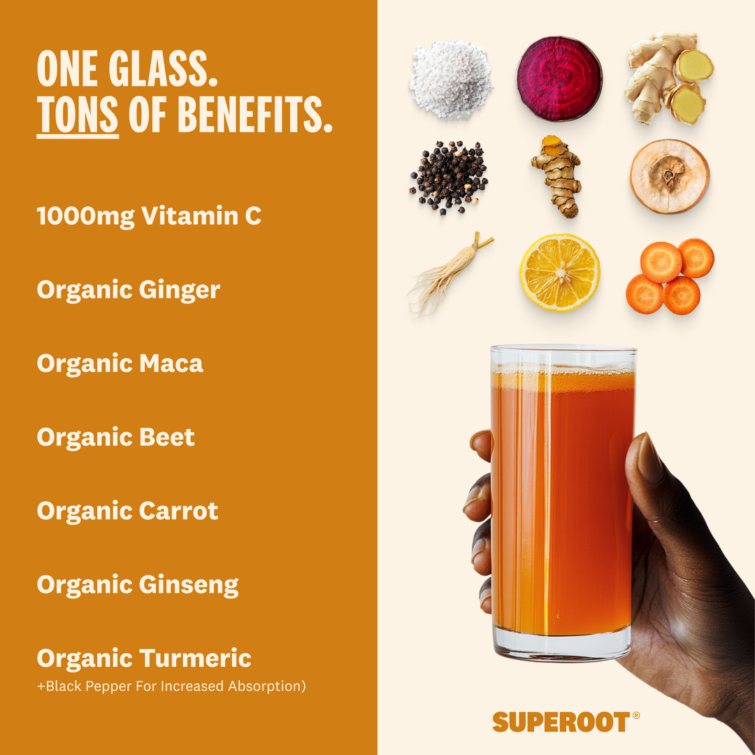 Superoot® Immunity Drink Mix  | Ginger Mango Yuzu