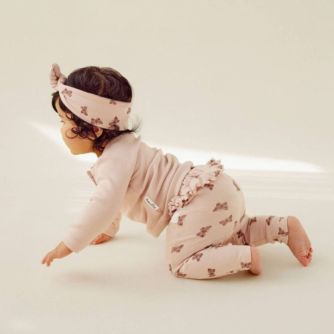 Butterfly Rib Headband | Violet