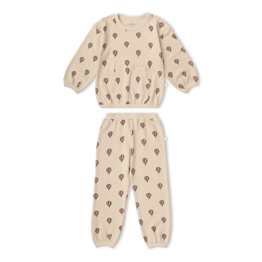Organic Tee &amp; Pant Slouch Set | Ballon Voyage