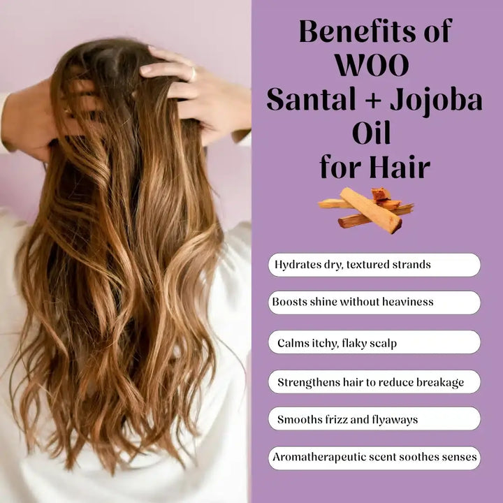Organic Santal + Jojoba Oil