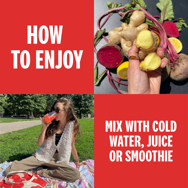 Superoot® Immunity Drink Mix | Ginger Strawberry