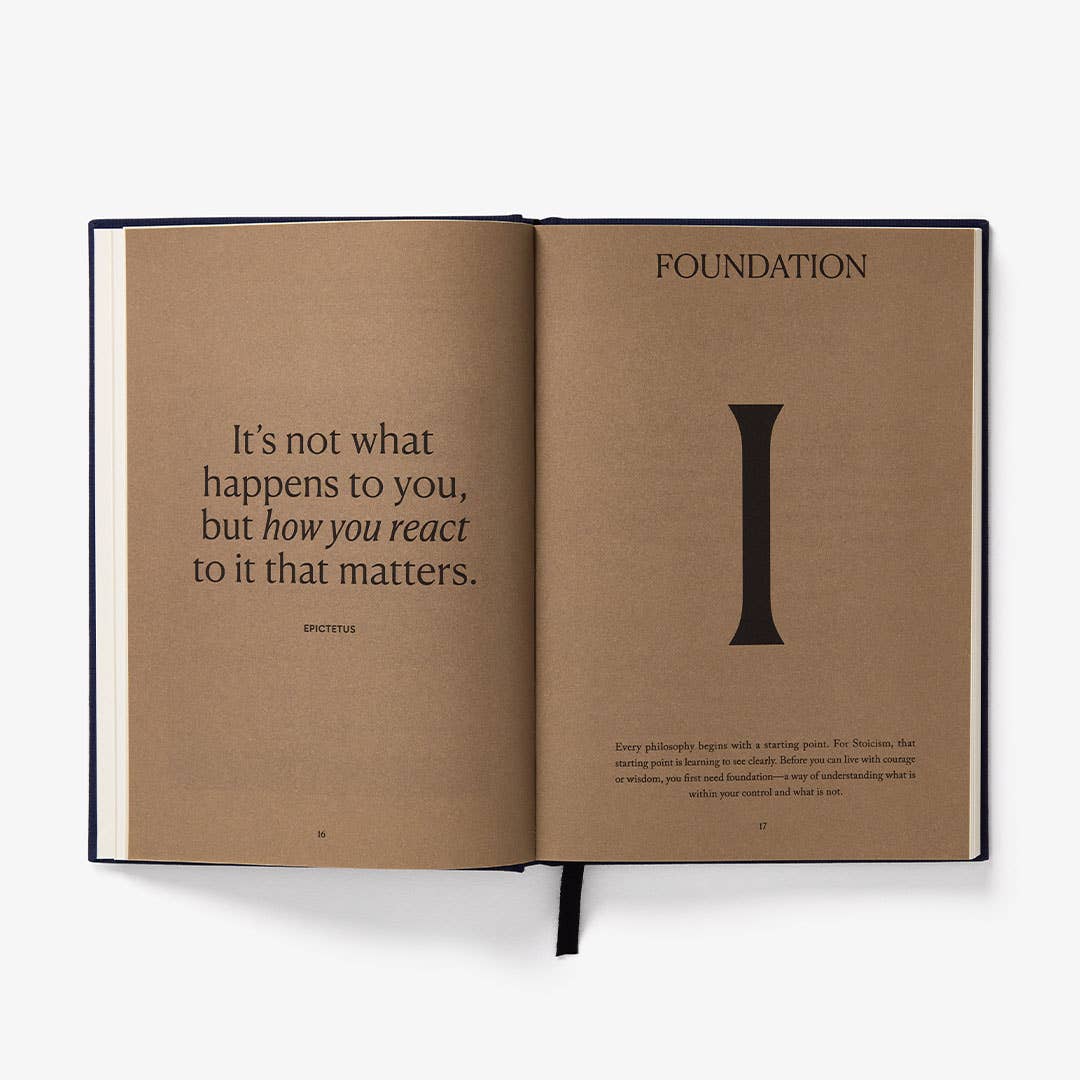 The Stoic Journal | 2-in-1 Philosophy Book &amp; Journal