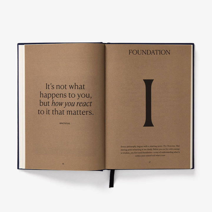 The Stoic Journal | 2-in-1 Philosophy Book &amp; Journal