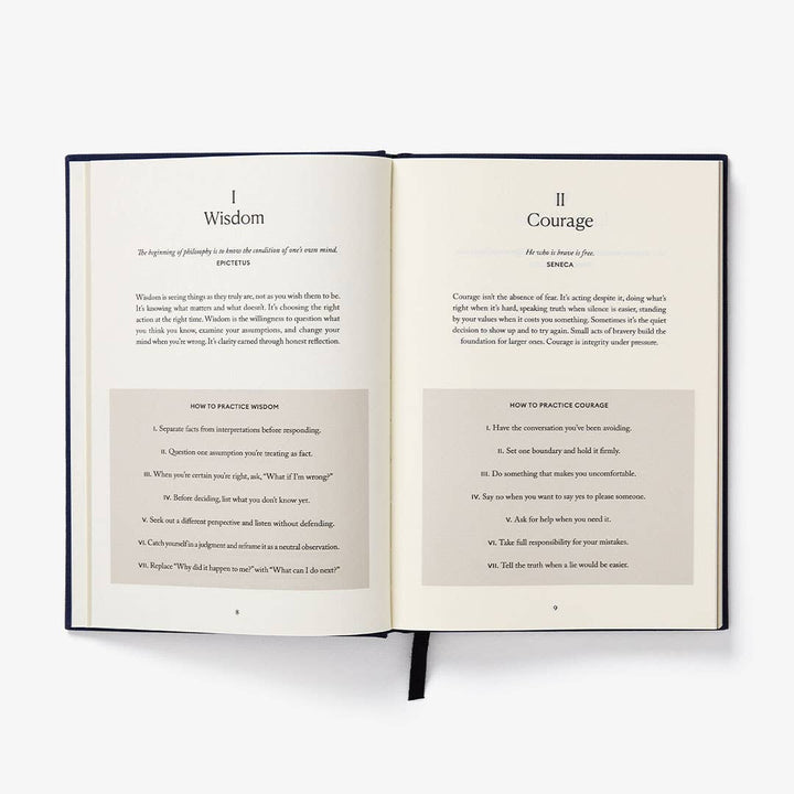 The Stoic Journal | 2-in-1 Philosophy Book &amp; Journal