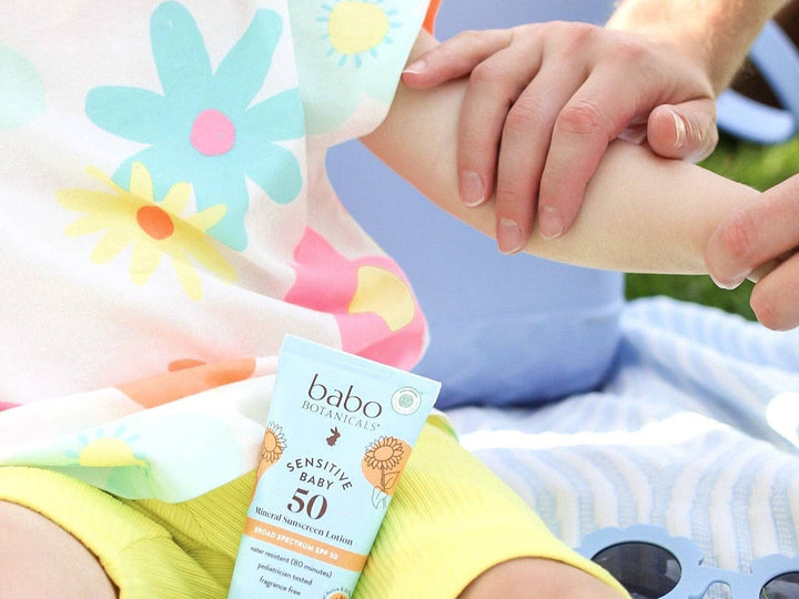 Sensitive Baby Mineral Sunscreen Lotion | SPF50